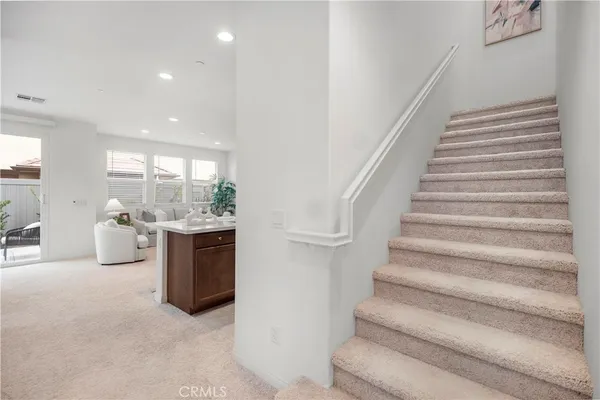 a view of entryway and hall