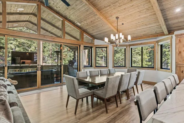 a view of outdoor space patio and outdoor seating