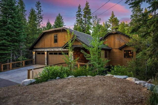 a aerial view of a house