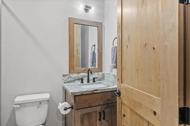 a projector room with furniture