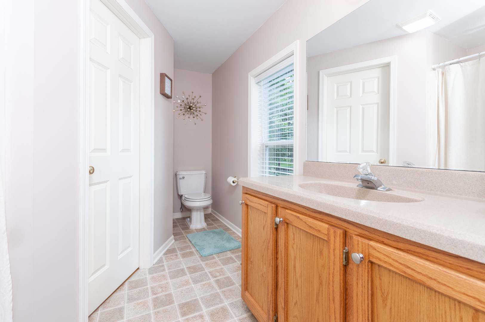 16463 Plank Road Sycamore, IL 60178 - Photo 23 of 36 a bathroom with a sink a toilet and a window