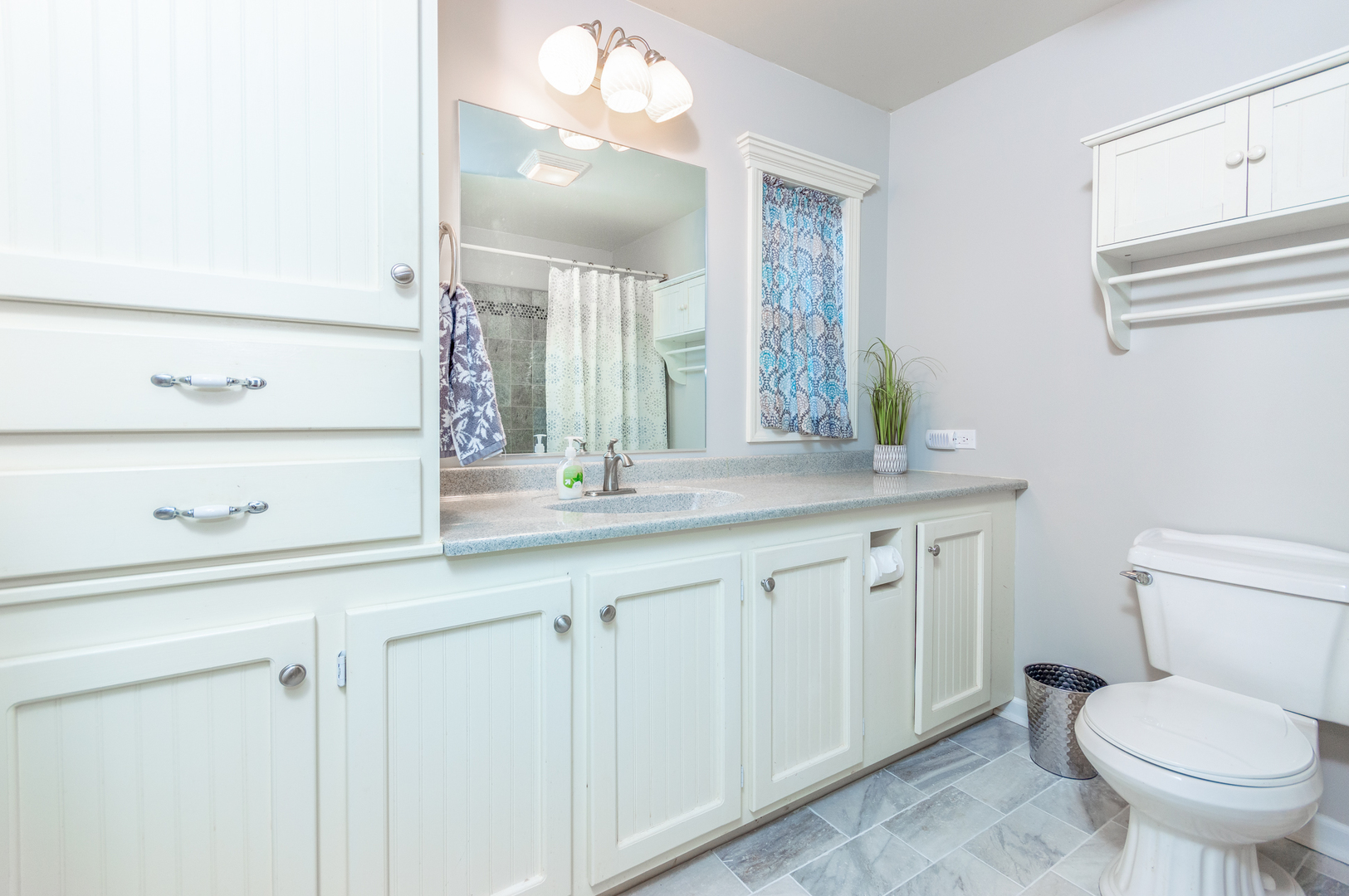 16463 Plank Road Sycamore, IL 60178 - Photo 25 of 36 a bathroom with a toilet a sink and mirror