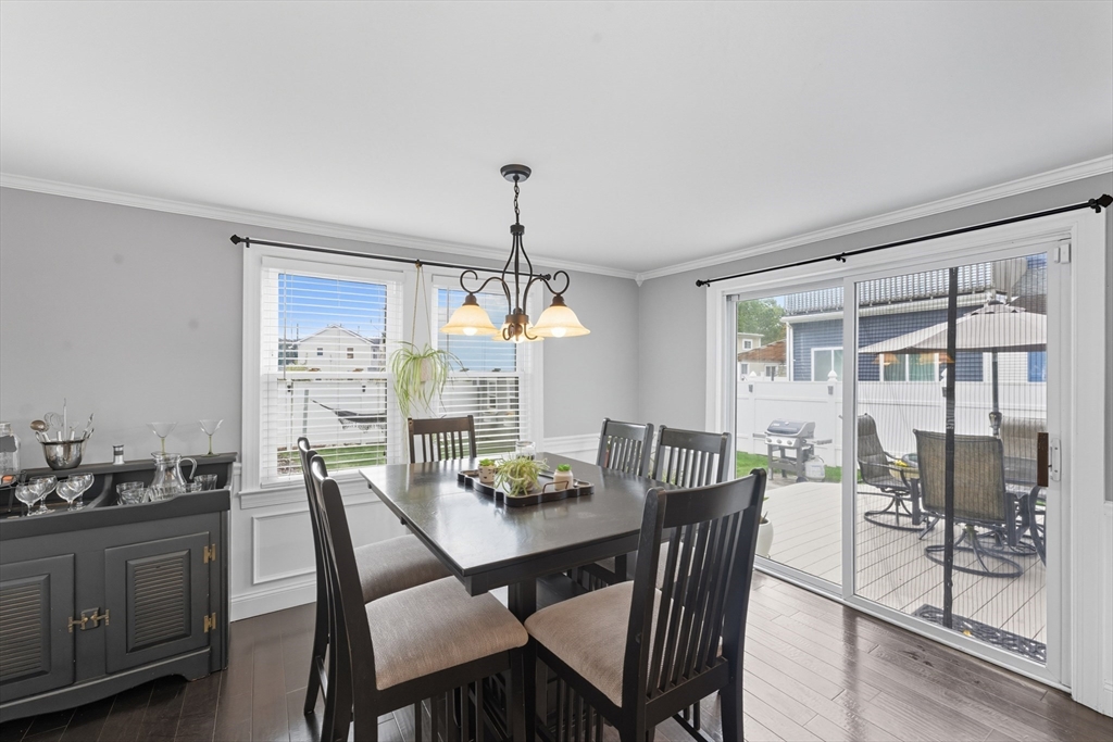 53 Druids Lane West Springfield, MA 01089 - Photo 20 of 42 a view of a dining room with furniture window and outside view