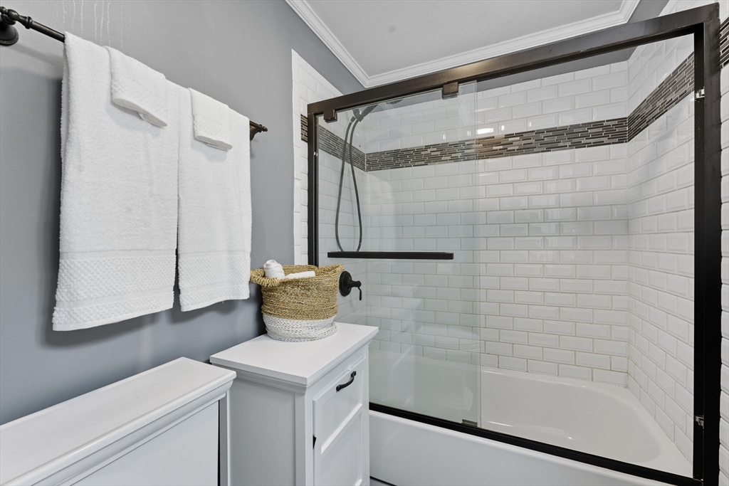 53 Druids Lane West Springfield, MA 01089 - Photo 25 of 42 a bathroom with a shower and a sink