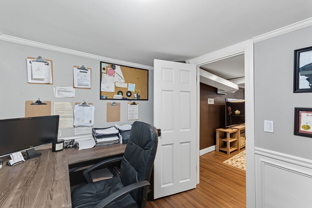 53 Druids Lane West Springfield, MA 01089 - Photo 41 of 42 a workspace with furniture and wooden floor