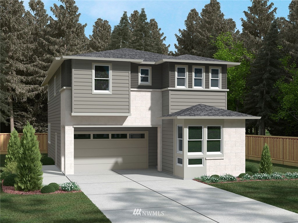 22317 44th Drive Southeast Bothell, WA 98021 - Photo 1 of 14 a front view of a house with a garden