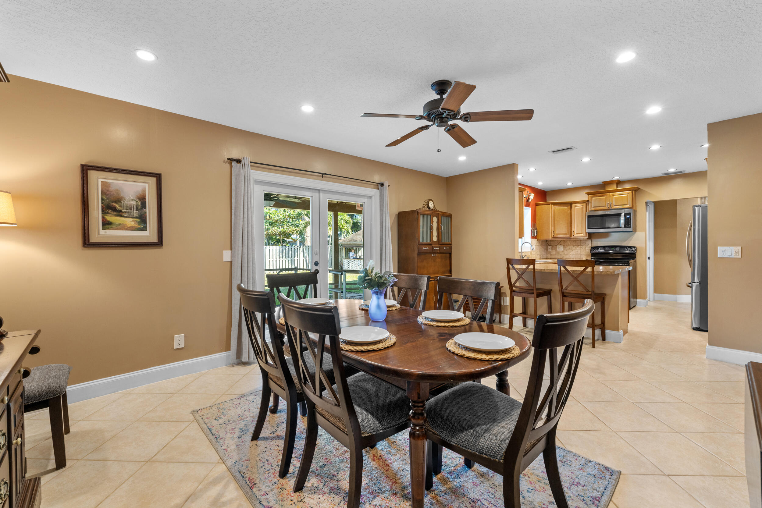 5051 Van Buren Road Delray Beach, FL 33484 - Photo 12 of 55 Dining Room Off of The Kitchen