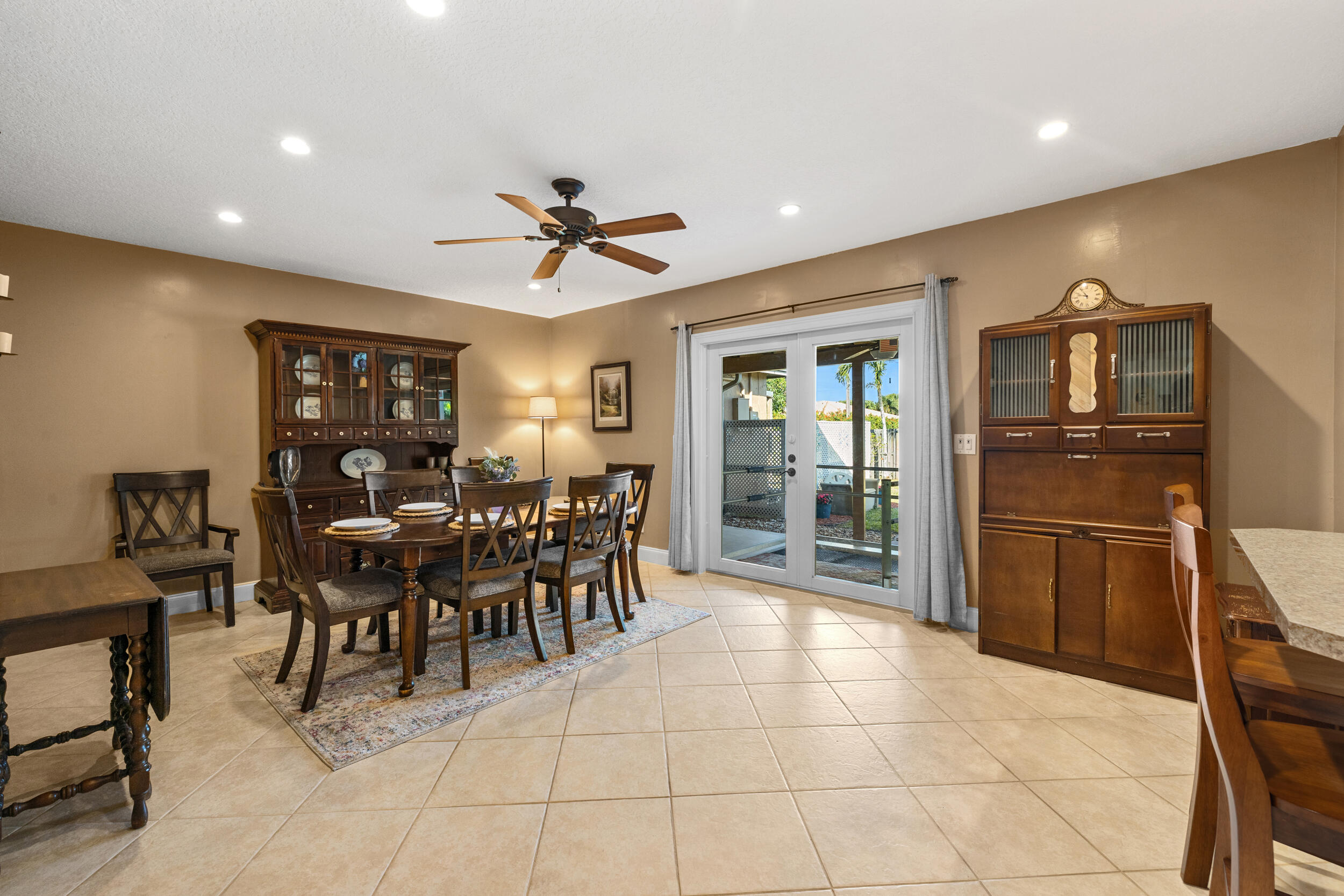 5051 Van Buren Road Delray Beach, FL 33484 - Photo 13 of 55 Dining Room Off of The Kitchen