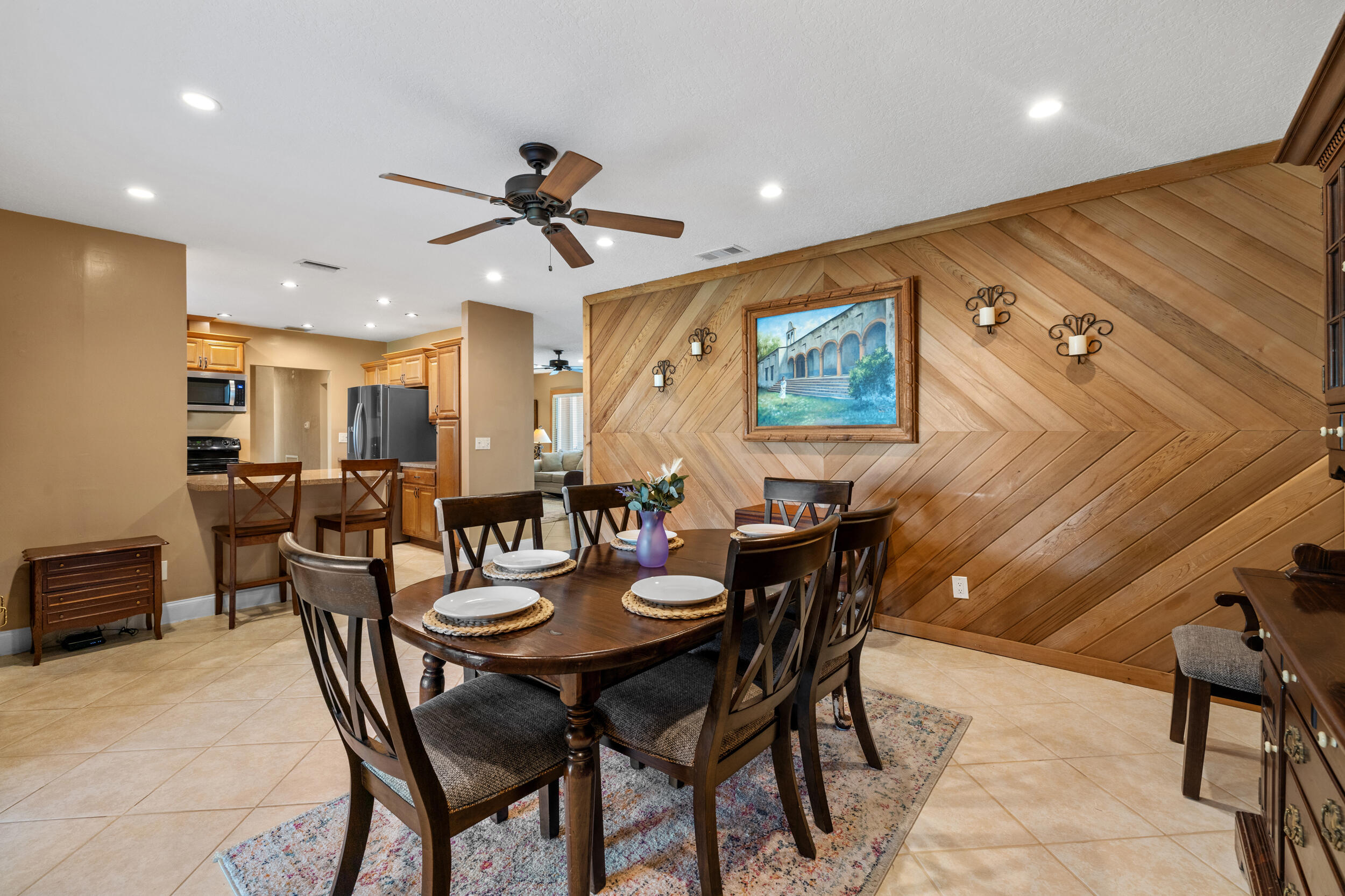 5051 Van Buren Road Delray Beach, FL 33484 - Photo 14 of 55 Dining Room Off of The Kitchen