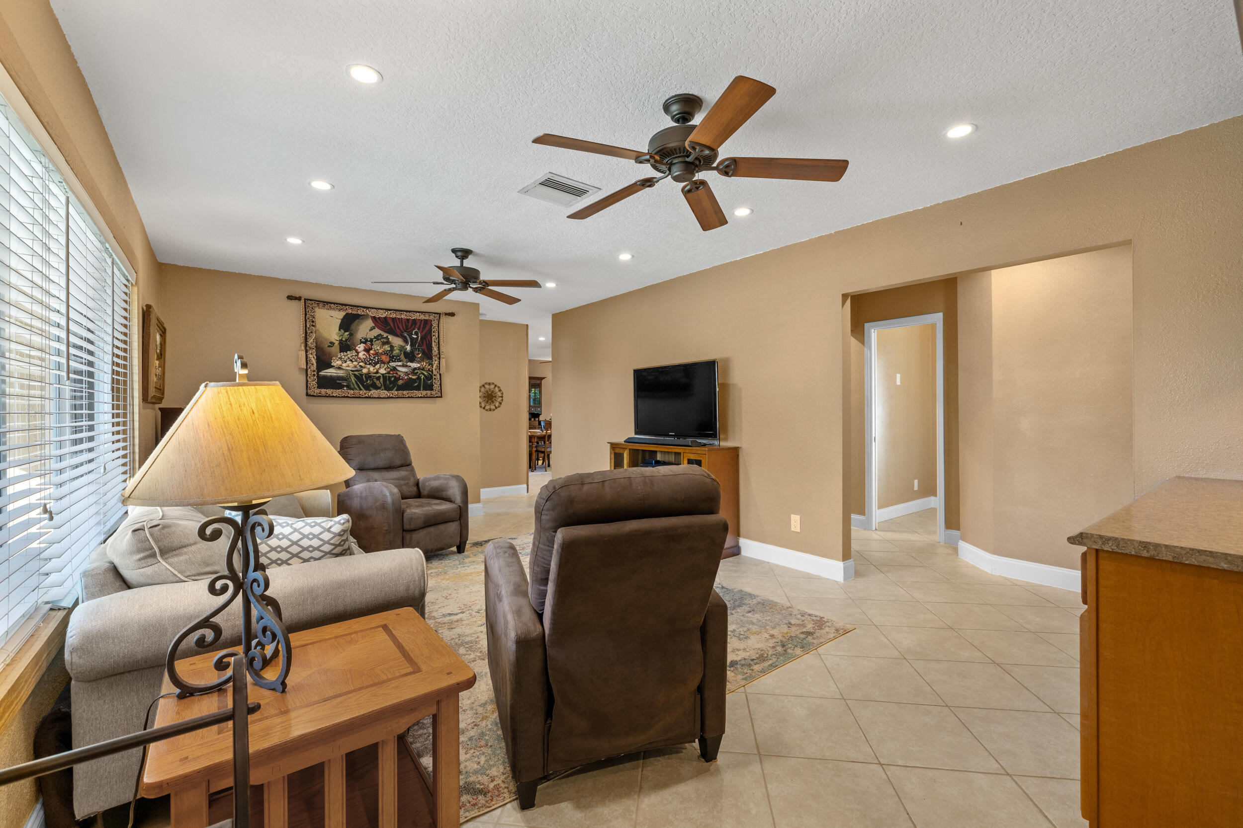 5051 Van Buren Road Delray Beach, FL 33484 - Photo 8 of 55 Living Room With Dry Bar & Natural Light