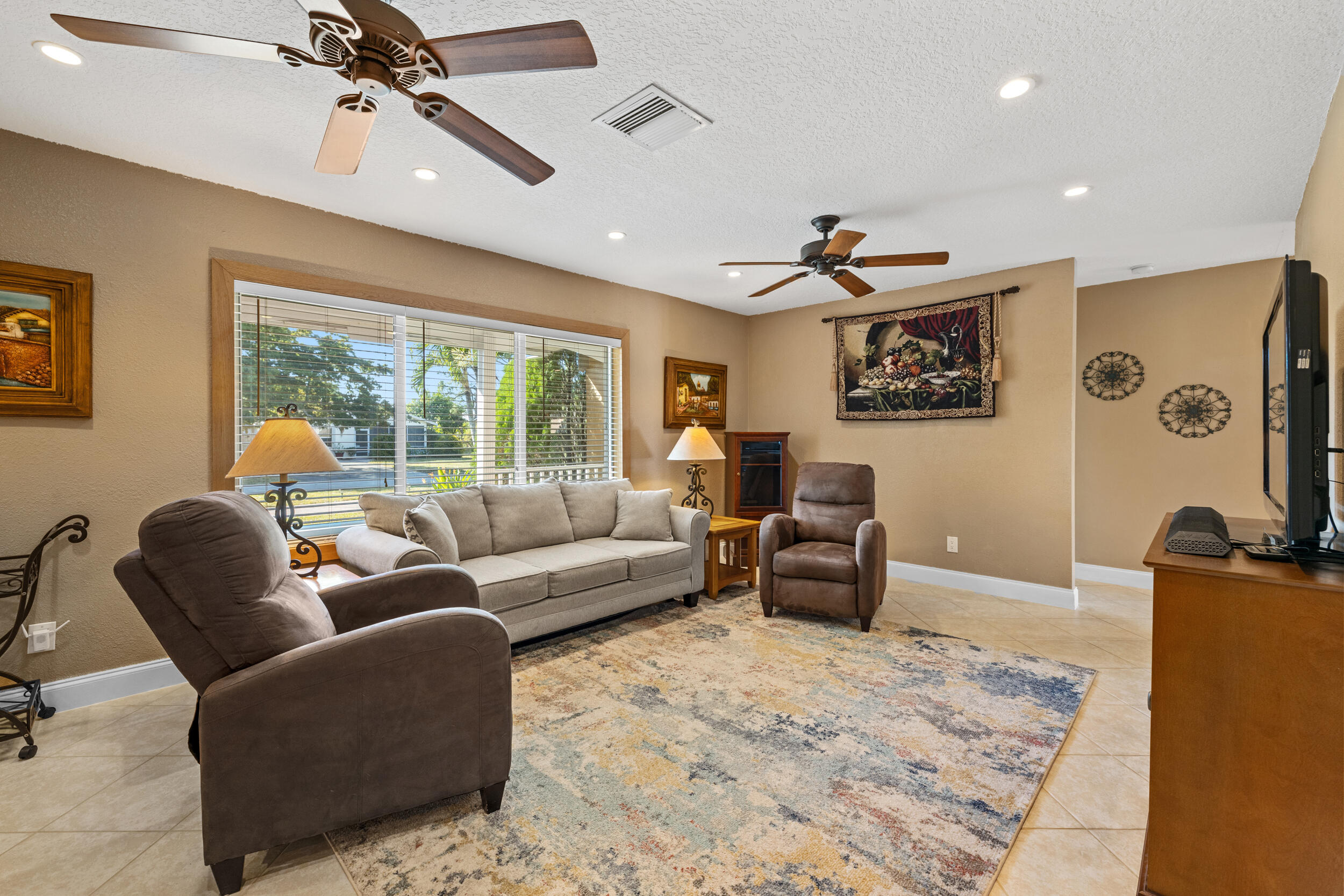 5051 Van Buren Road Delray Beach, FL 33484 - Photo 9 of 55 Living Room With Dry Bar & Natural Light