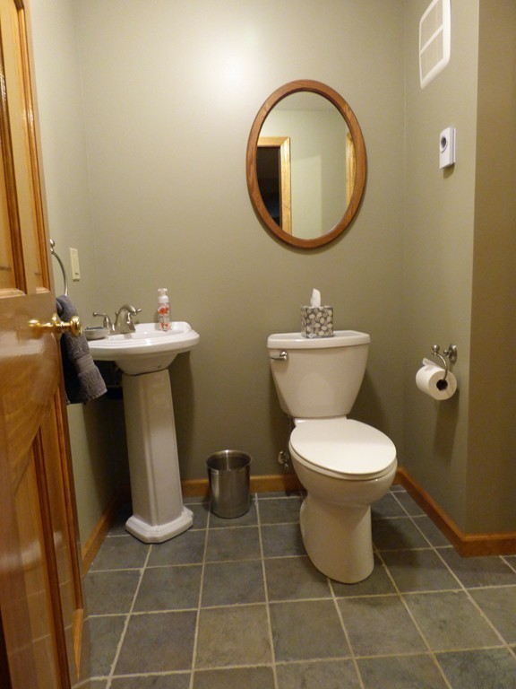 3 Dewolf Road Montague, MA 01351 - Photo 27 of 30 a bathroom with a toilet sink and mirror