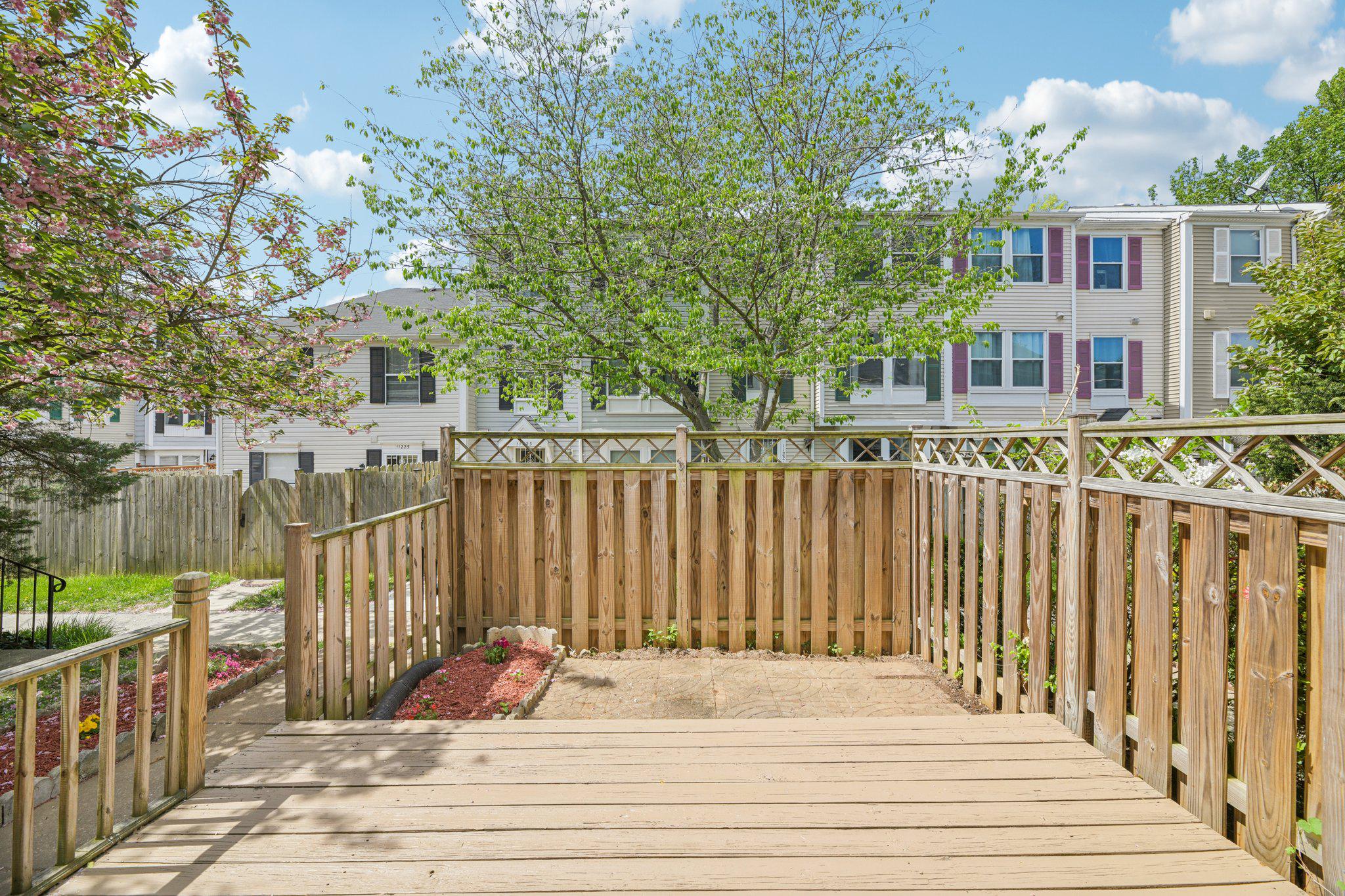 418 Legato Terrace Silver Spring, MD 20901 - Photo 23 of 23 Large Front deck + Patio