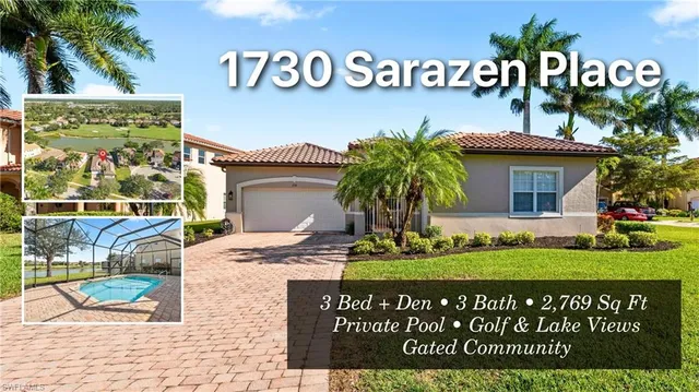 $625,000 | 1730 Sarazen Place, Naples, FL 34120