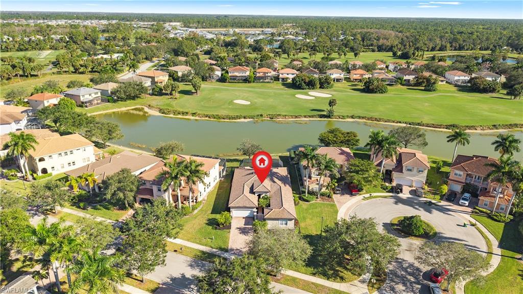 1730 Sarazen Place Naples, FL 34120 - Photo 48 of 50 an aerial view of residential houses with outdoor space
