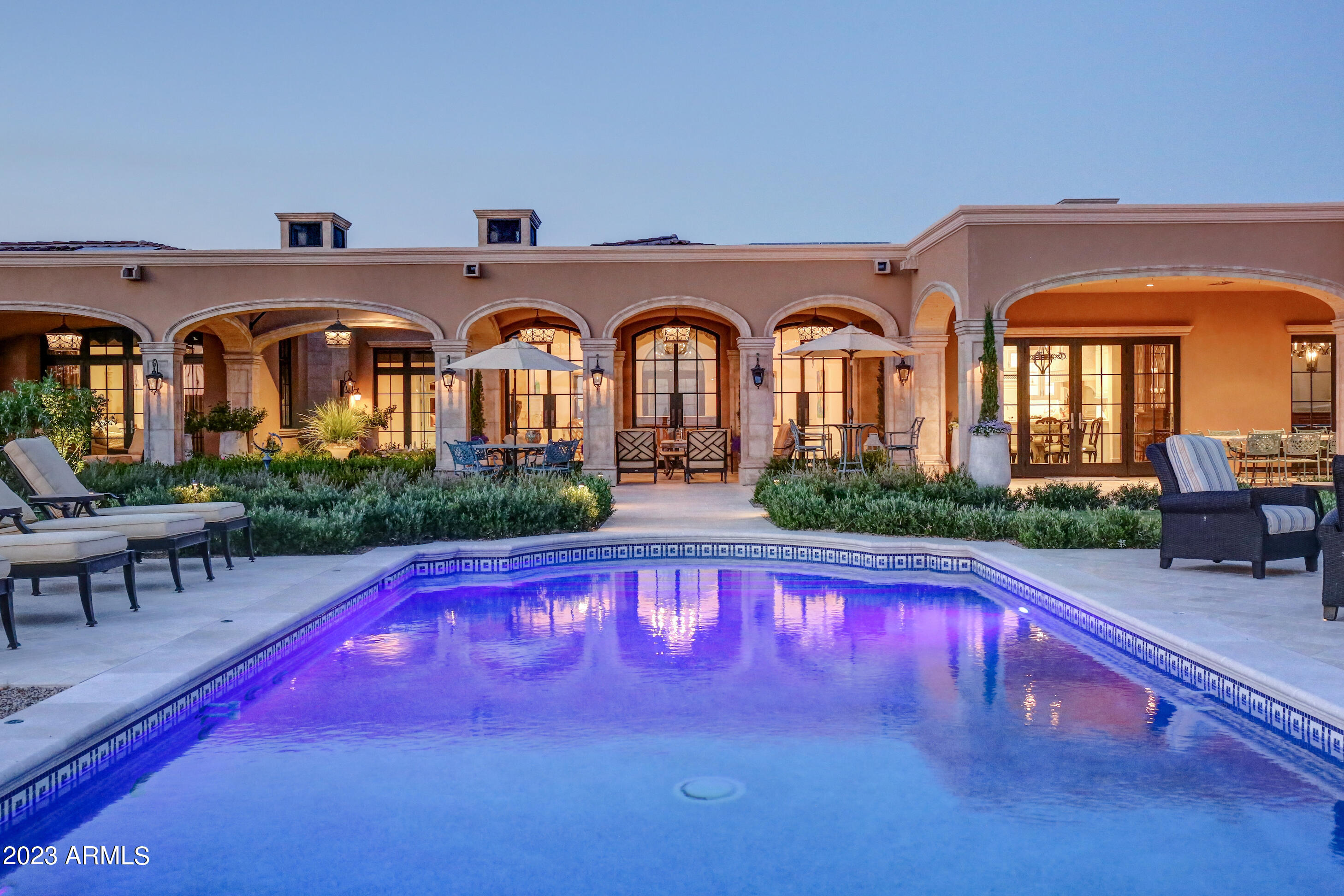 11179 East Honda Bow Road Scottsdale, AZ 85262 - Photo 1 of 76 Cerulean Evening Scene