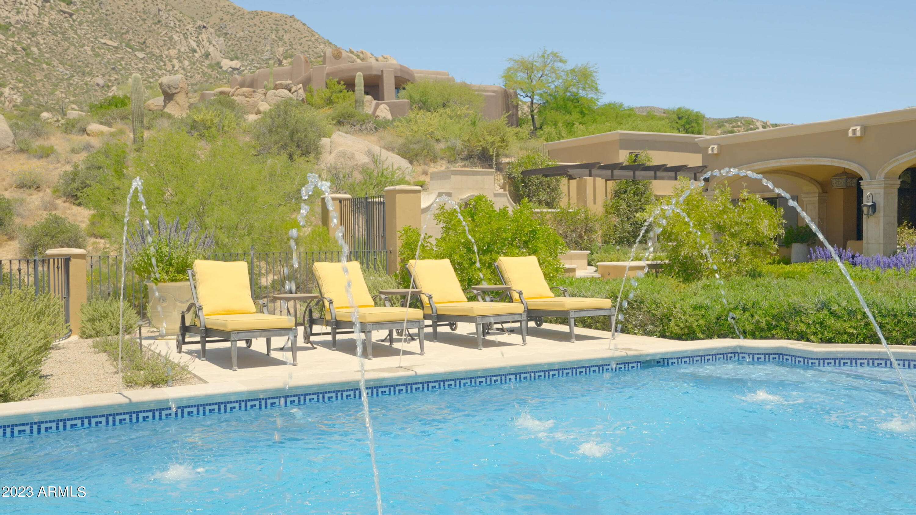 11179 East Honda Bow Road Scottsdale, AZ 85262 - Photo 55 of 76 Pool sun patio