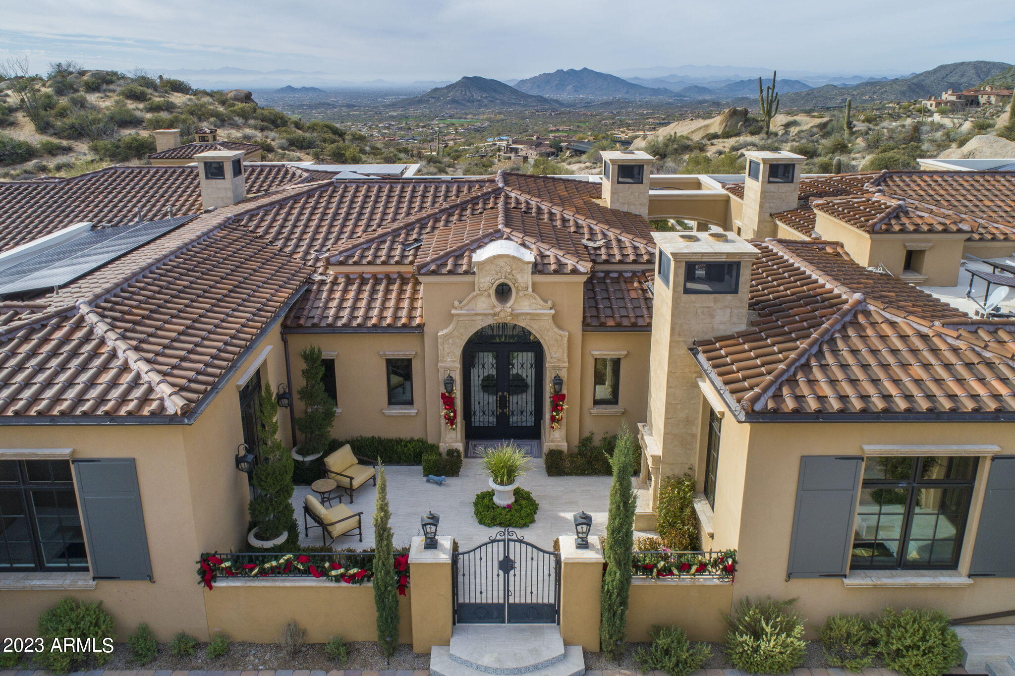 11179 East Honda Bow Road Scottsdale, AZ 85262 - Photo 70 of 76 Entry. Aerial Detail