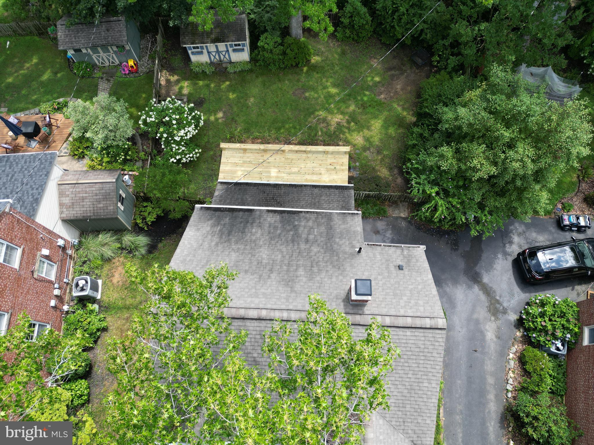 26 Hurst Road Wilmington, DE 19803 - Photo 28 of 74 an aerial view of a house with a yard basket ball court and outdoor seating