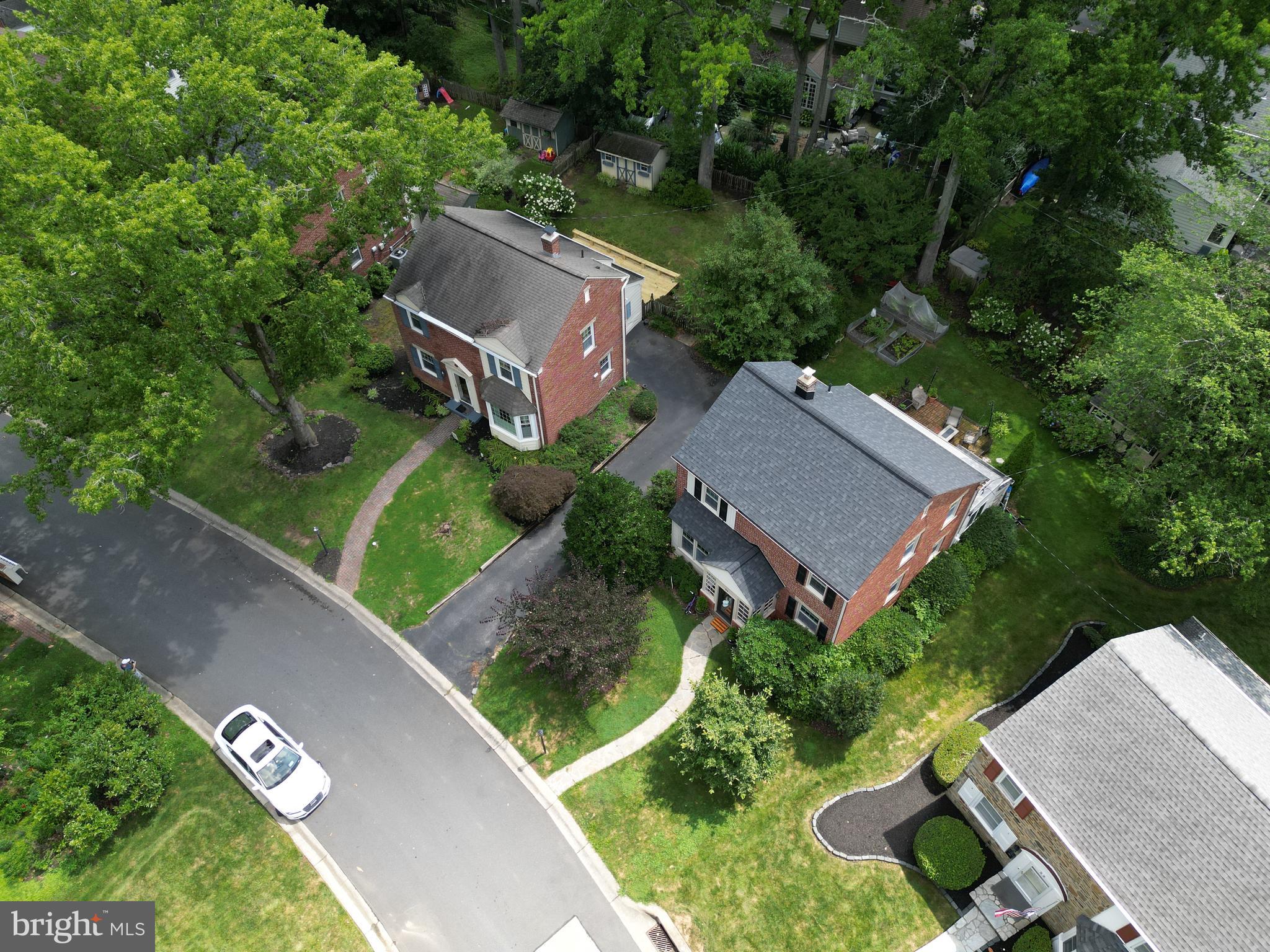 26 Hurst Road Wilmington, DE 19803 - Photo 32 of 74 an aerial view of a house with a garden