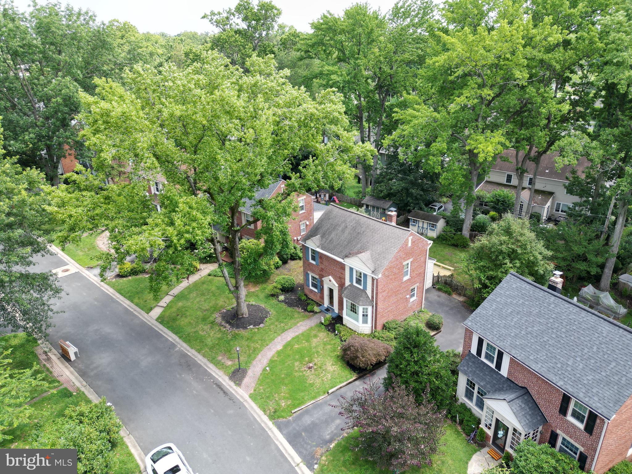 26 Hurst Road Wilmington, DE 19803 - Photo 37 of 74 an aerial view of a house with yard and green space