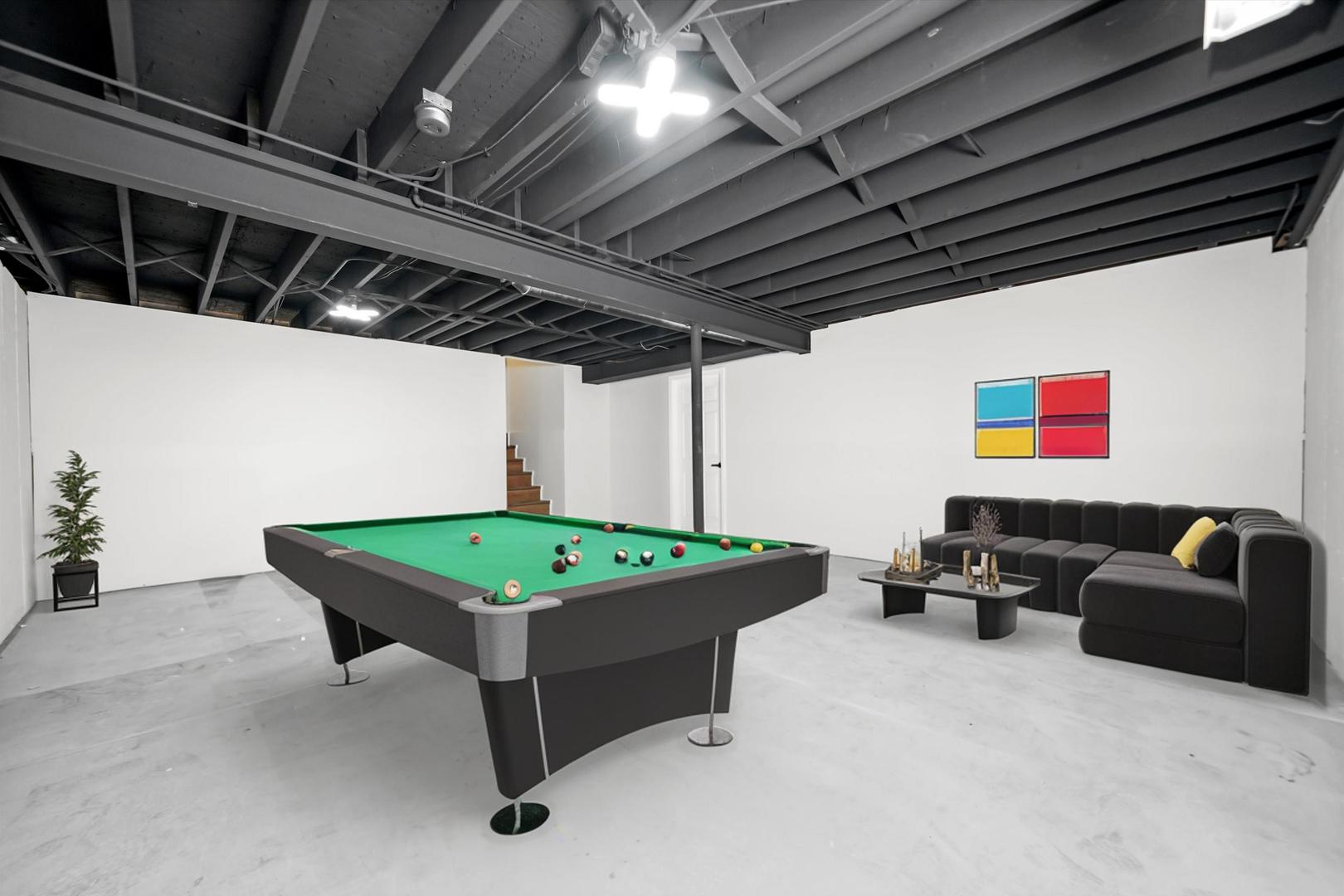 1668 Hidden Valley Drive Bolingbrook, IL 60490 - Photo 37 of 43 a room with furniture and pool table