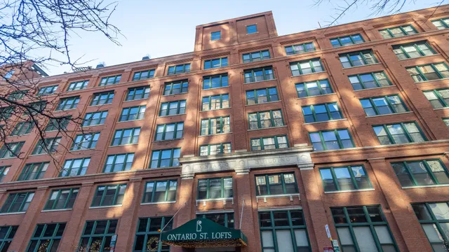 a front view of a building