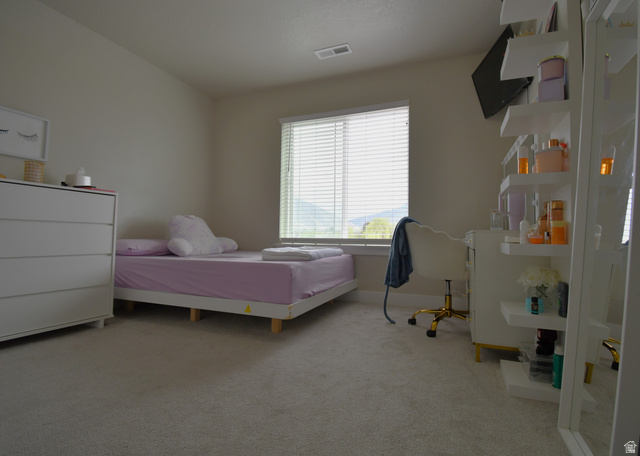1688 West 200 North Mapleton, UT 84664 - Photo 14 of 18 Bedroom featuring light colored carpet and baseboards