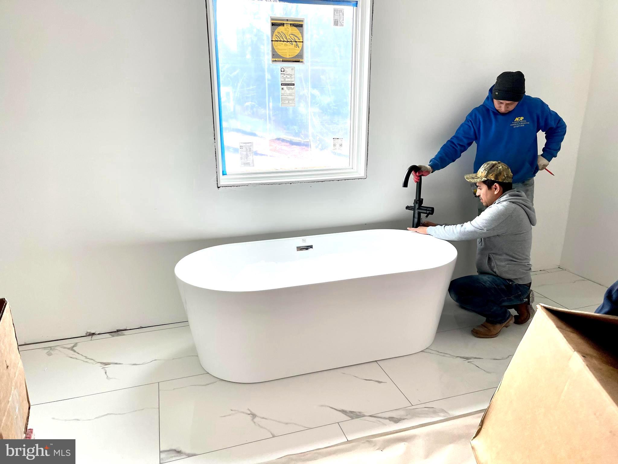 11284 Waples Mill Road Oakton, VA 22124 - Photo 11 of 43 Luxury Soaking Tub Installed