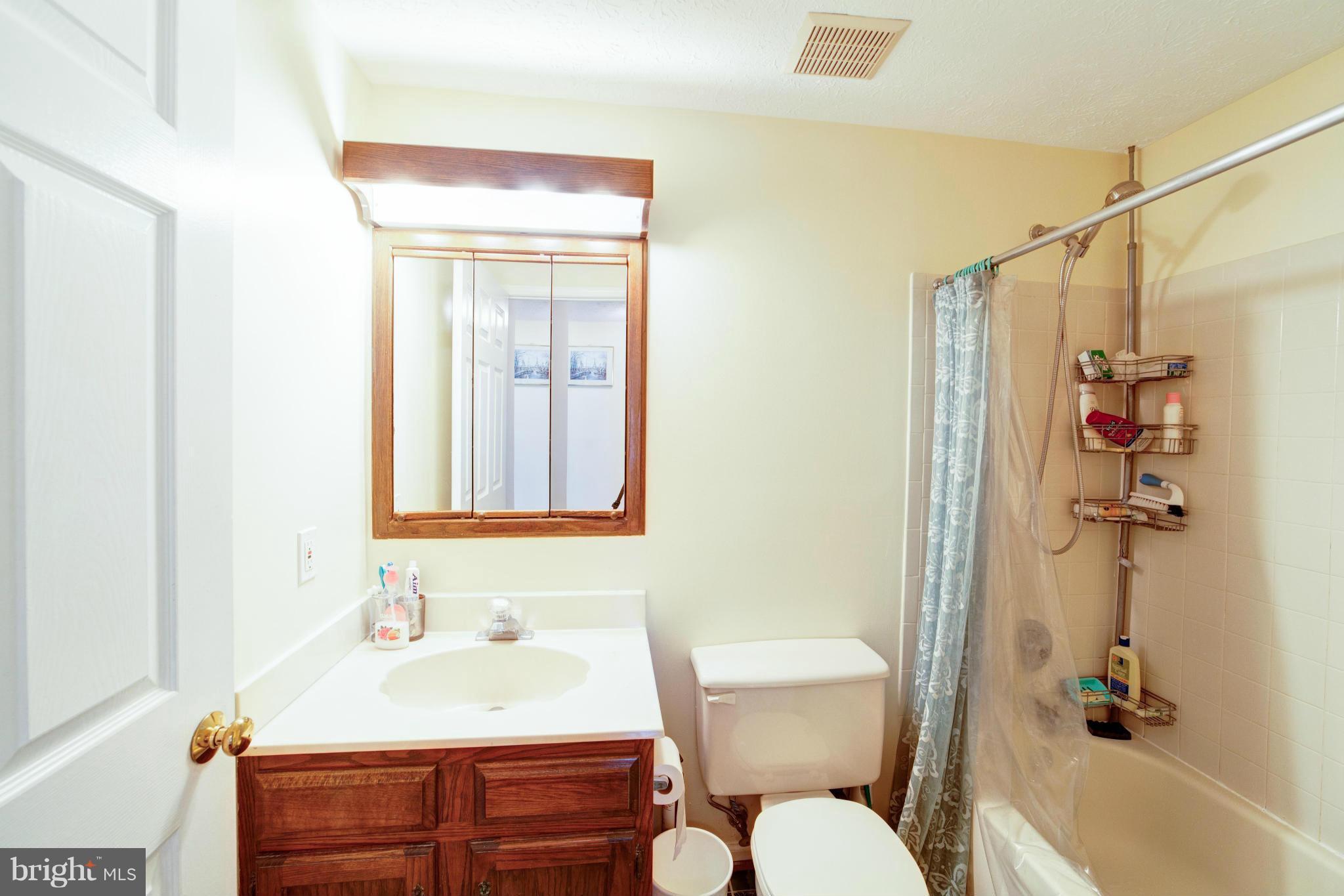 3116 Beethoven Way Silver Spring, MD 20904 - Photo 28 of 30 a bathroom with a sink toilet a mirror and shower