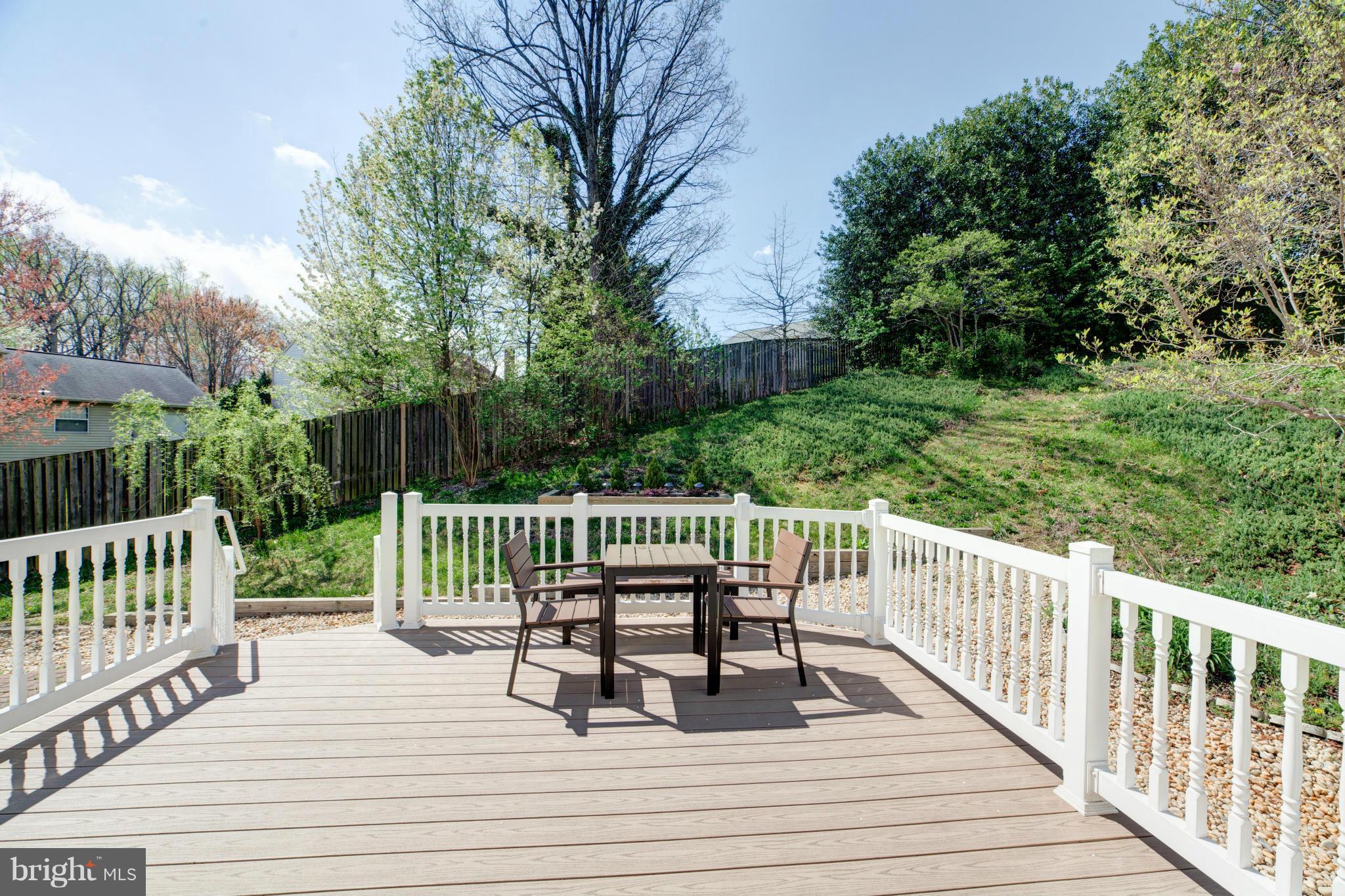 3116 Beethoven Way Silver Spring, MD 20904 - Photo 8 of 30 a view of backyard with a deck and wooden floor