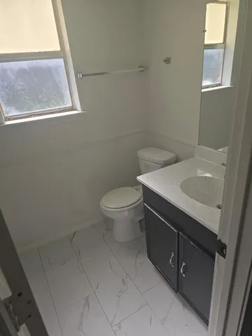 a bathroom with a sink and a toilet