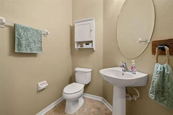 a view of a house with sitting area and furniture