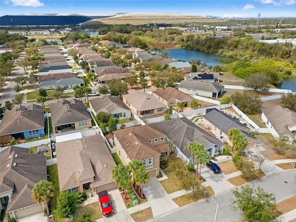 a view of a terrace with sitting area