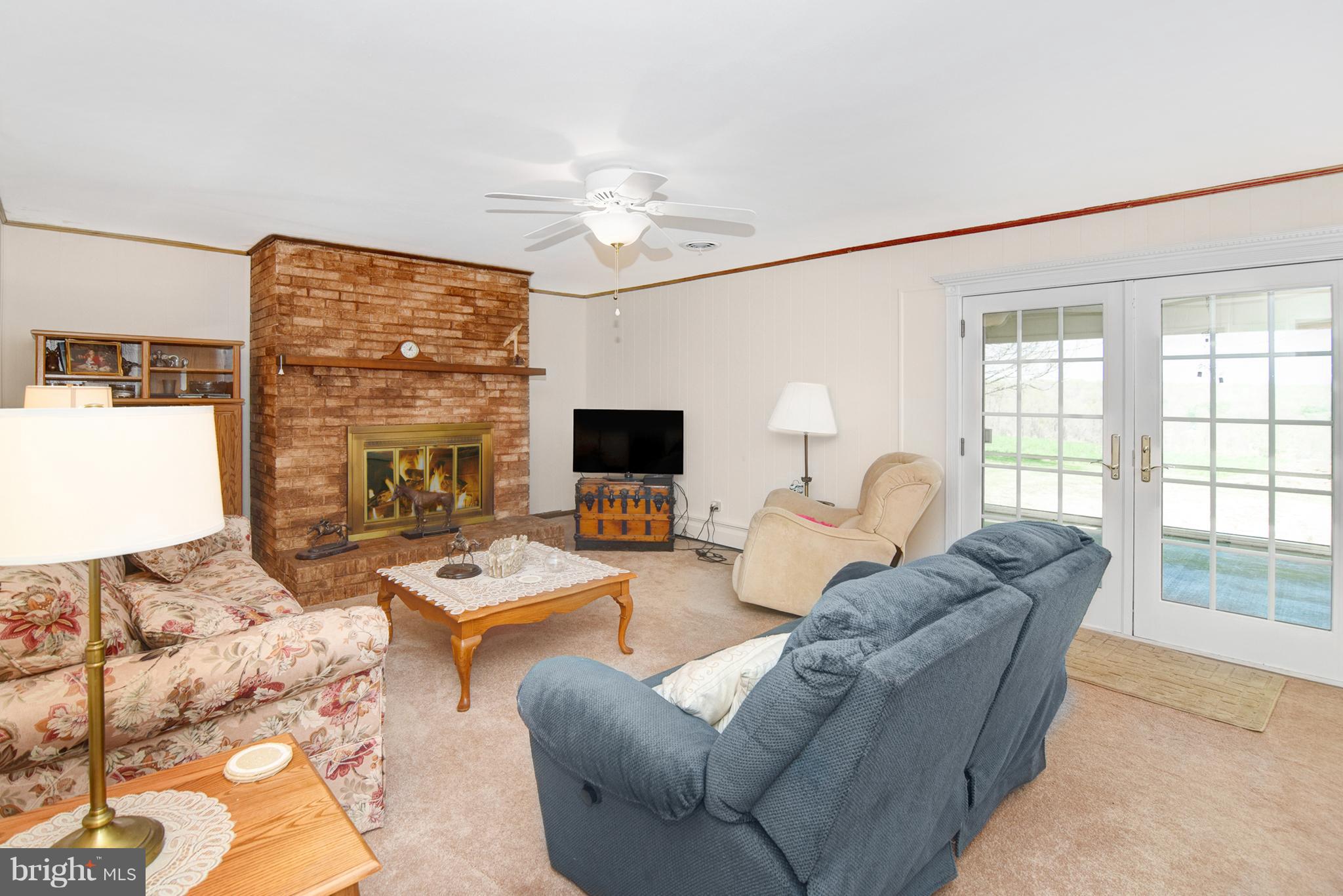 6191 Telegraph Road Elkton, MD 21921 - Photo 3 of 21 SUNNY LIVING ROOM, FRENCH DOORS TO PORCH