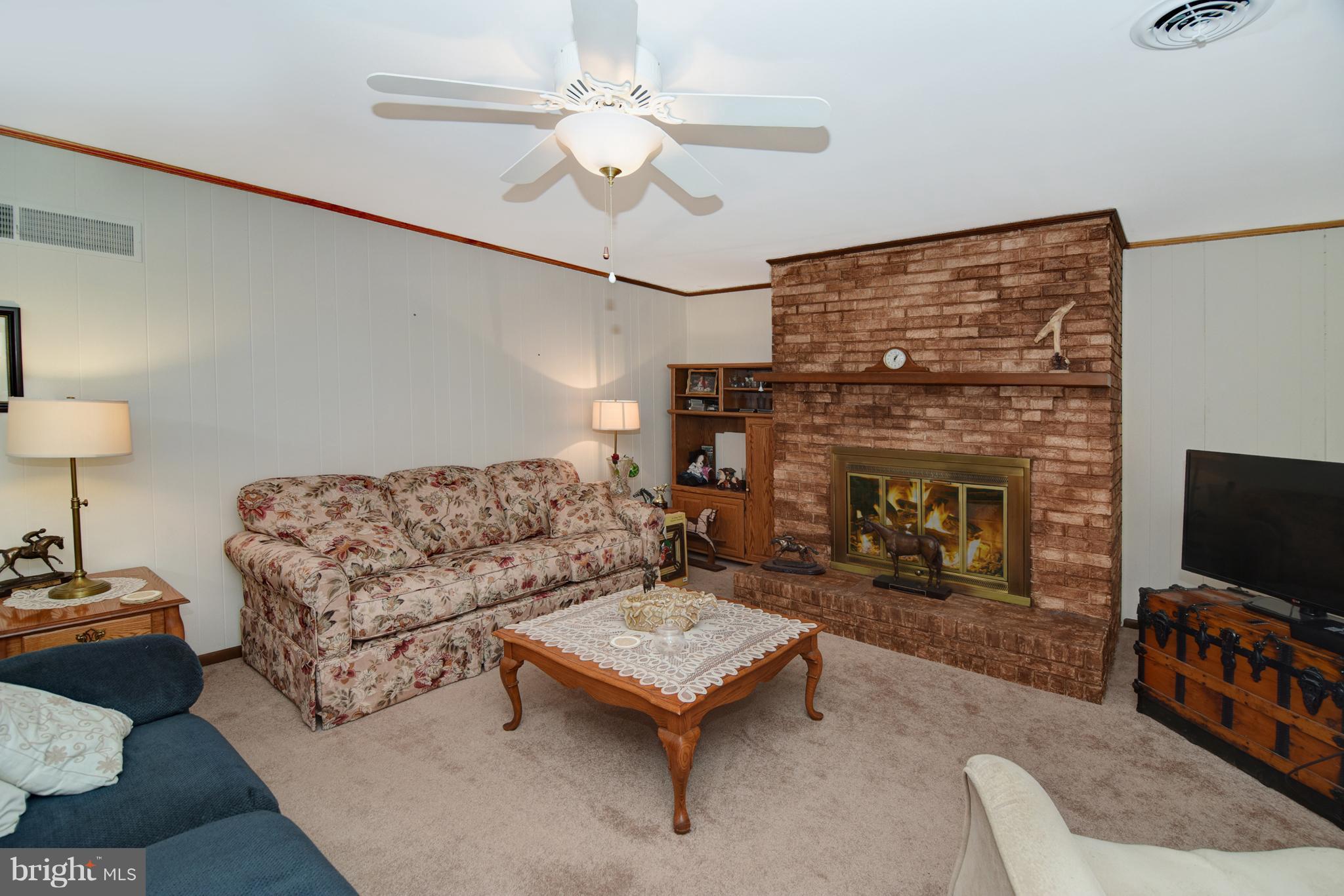 6191 Telegraph Road Elkton, MD 21921 - Photo 4 of 21 BRICK FIREPLACE