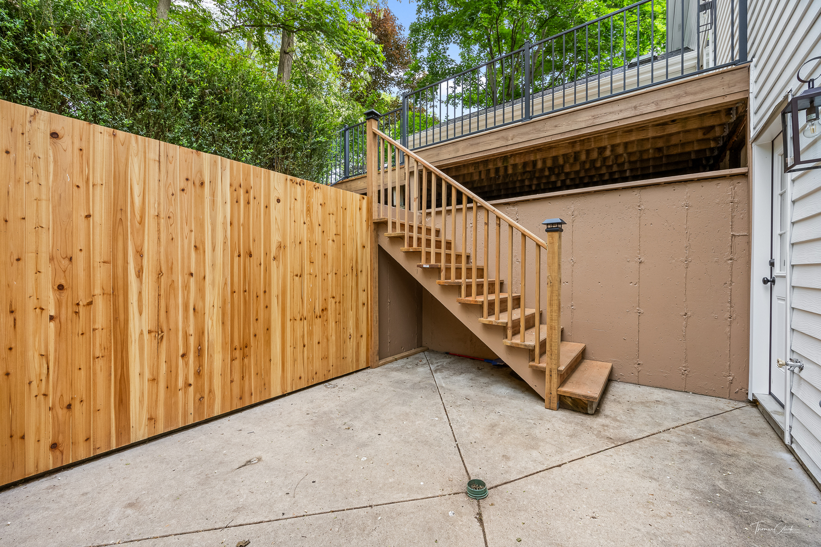 27036 West Miller Road Lake Barrington, IL 60010 - Photo 35 of 52 a view of balcony with wooden floor and fence
