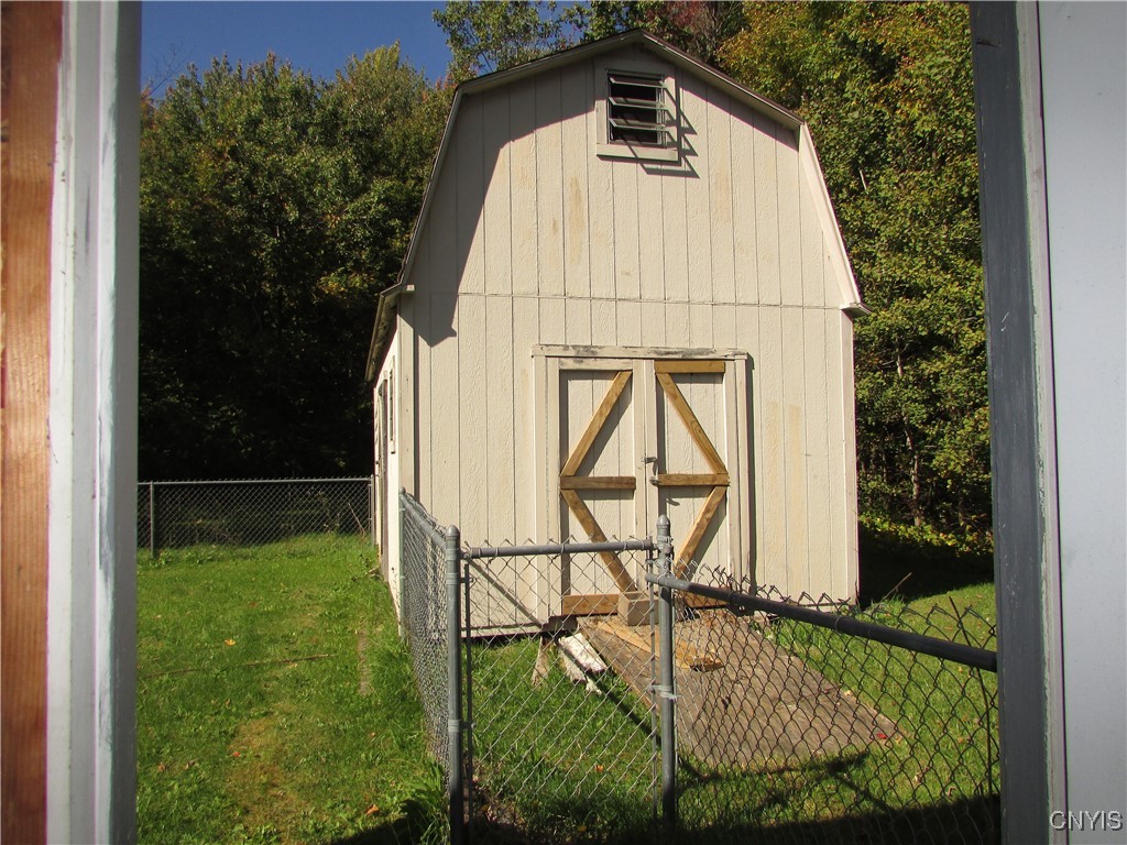 159 Rathburn Road Granby, NY 13069 - Photo 20 of 22 Large shed with loft.