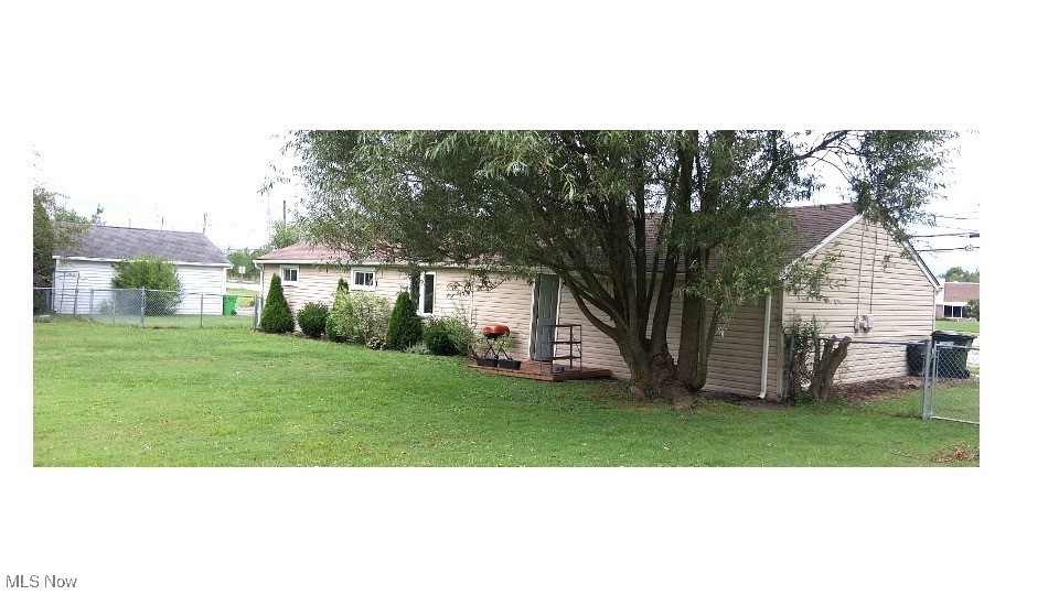 558 Frost Road Streetsboro, OH 44241 - Photo 24 of 32 a patio area off the garage back of the home