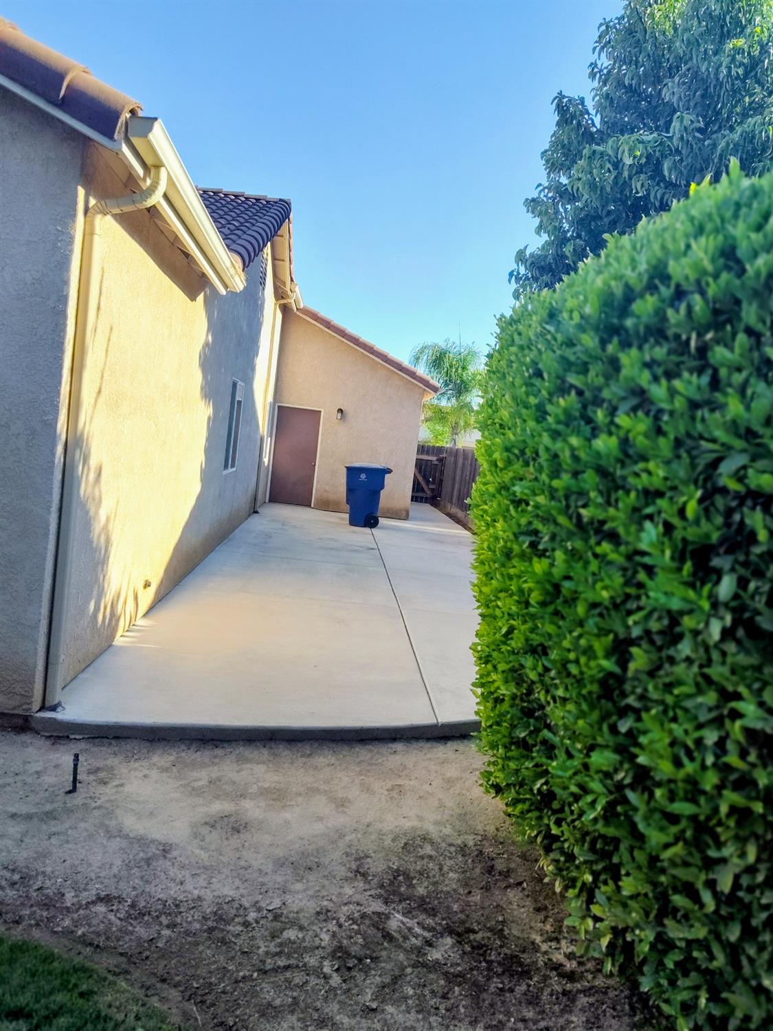2846 Edgar Avenue Sanger, CA 93657 - Photo 21 of 25 a view of a house with a large window and potted plants