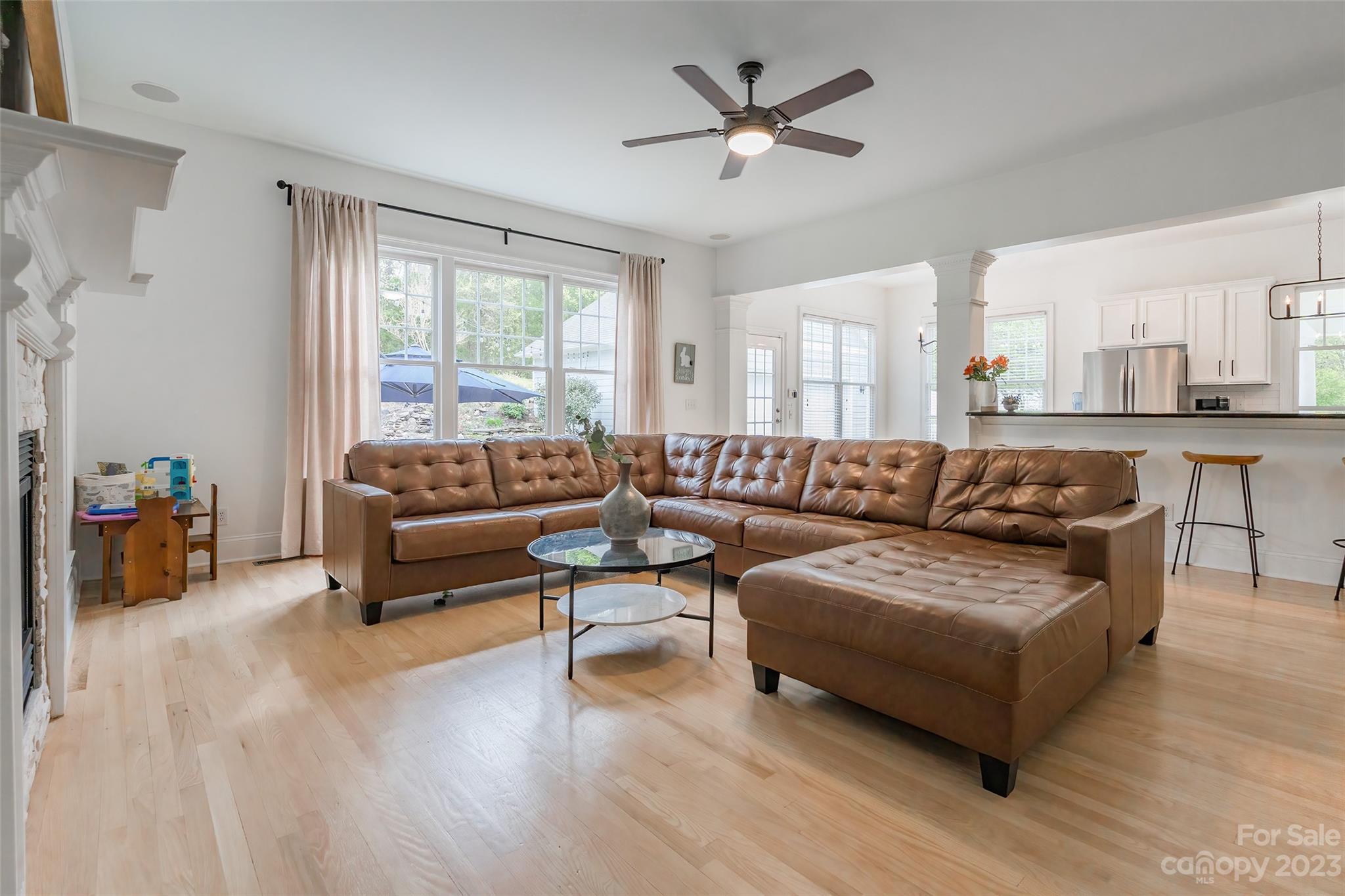 1744 Catherine Lothie Way Fort Mill, SC 29708 - Photo 11 of 44 a living room with furniture and a large window