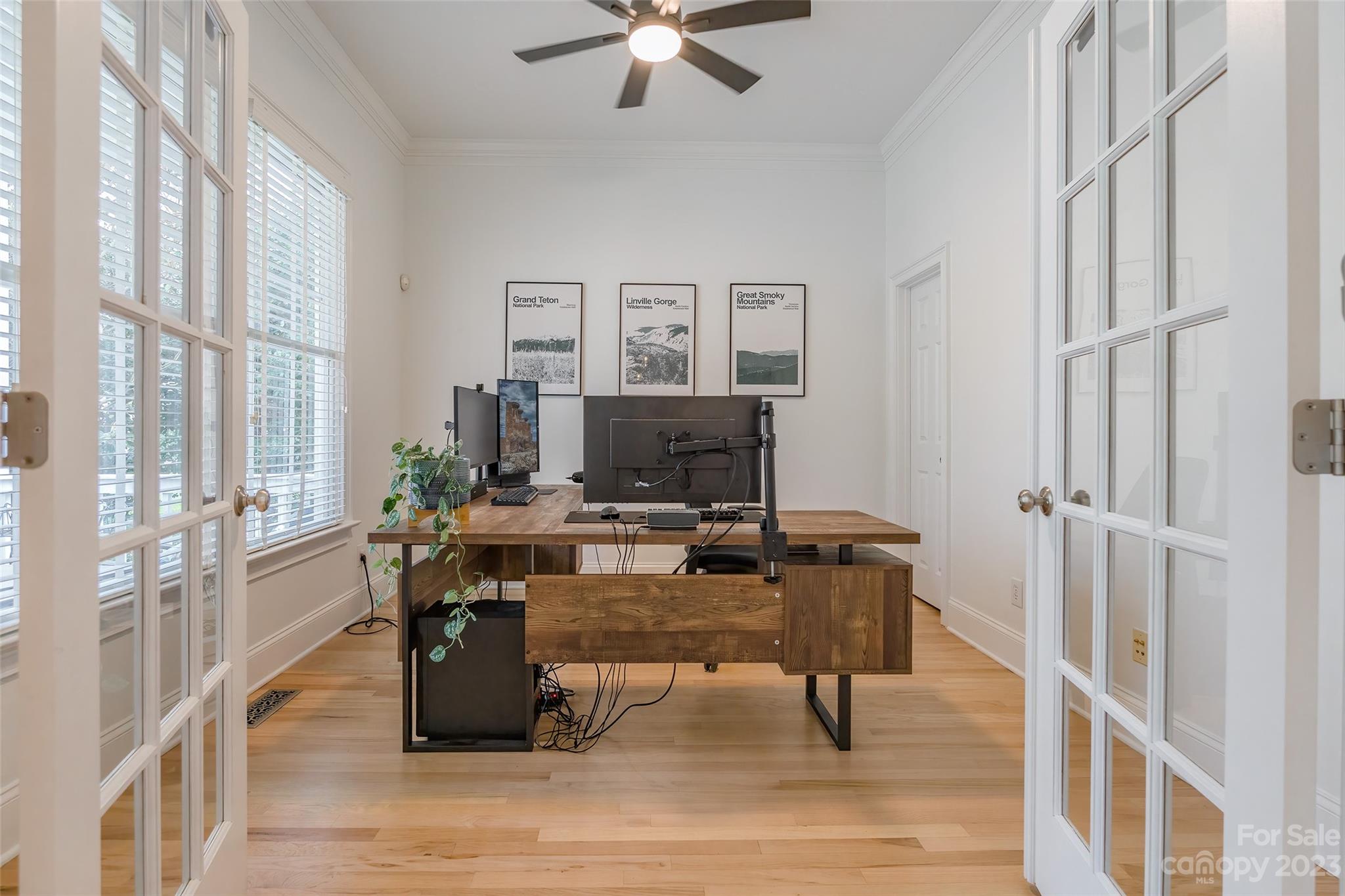 1744 Catherine Lothie Way Fort Mill, SC 29708 - Photo 6 of 44 a view of a workspace with furniture and a window