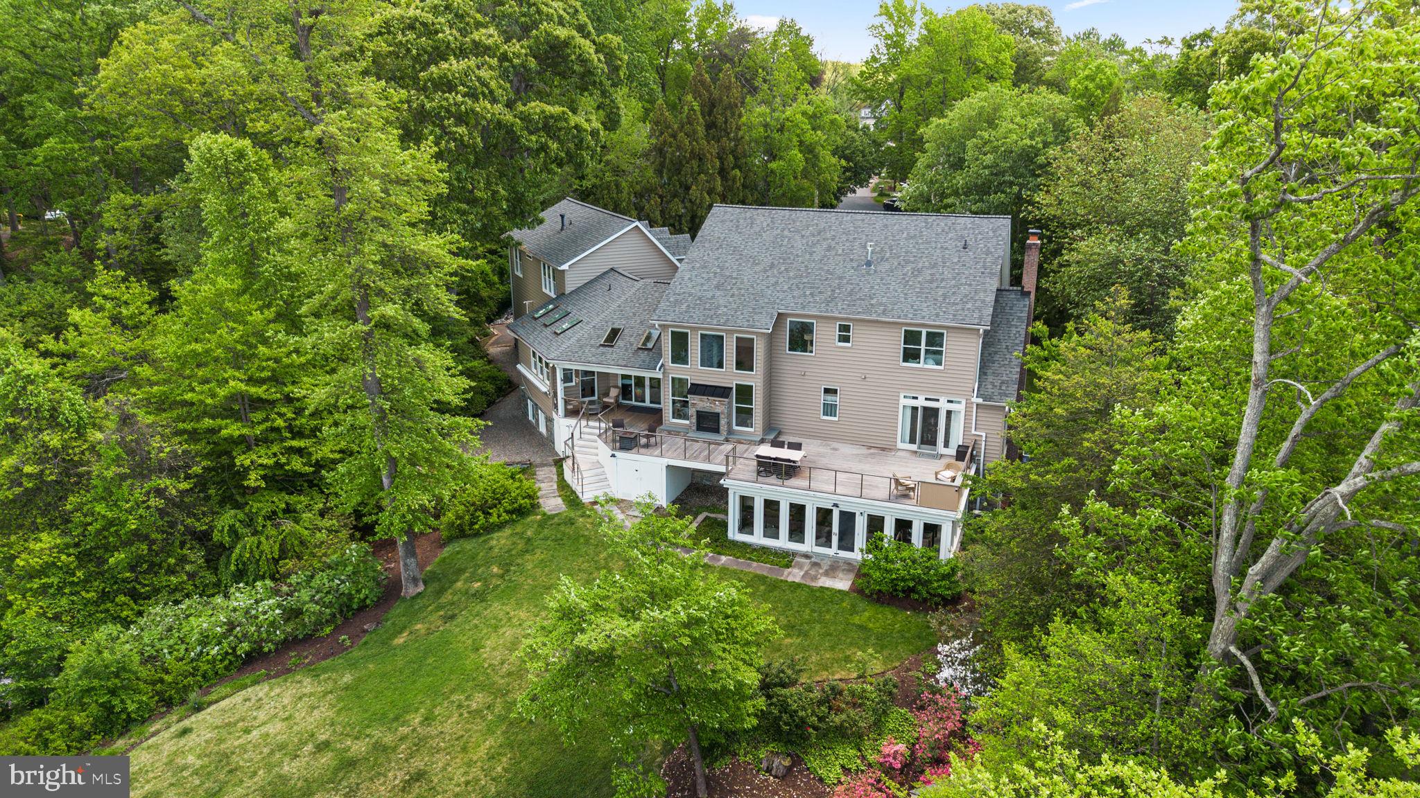 798 Creek View Road Severna Park, MD 21146 - Photo 63 of 72 aerial view of a house with a big yard and large trees