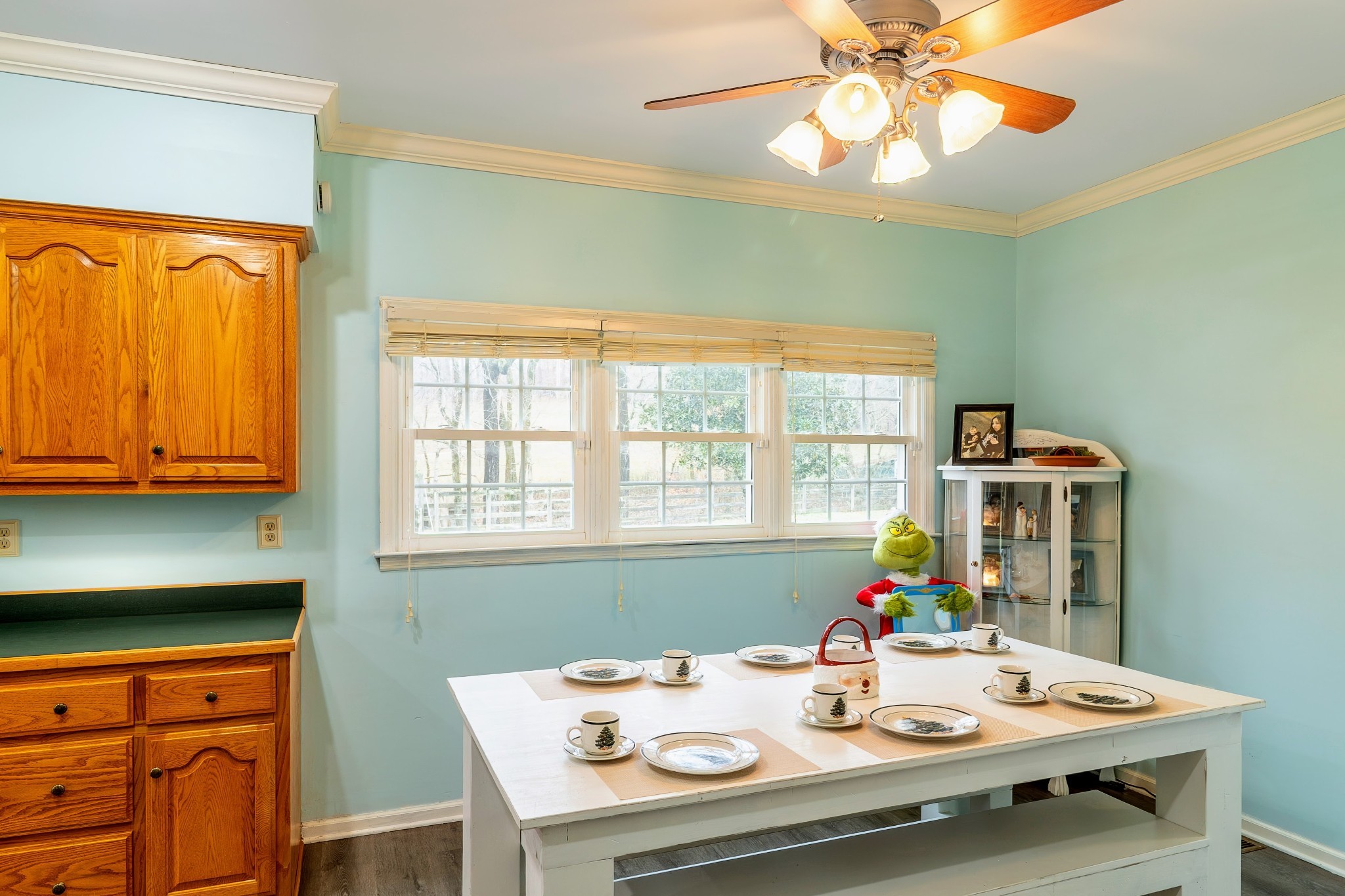 1910 Cedar Creek Road Vanleer, TN 37181 - Photo 14 of 44 a view of a dining room with furniture window and outside view