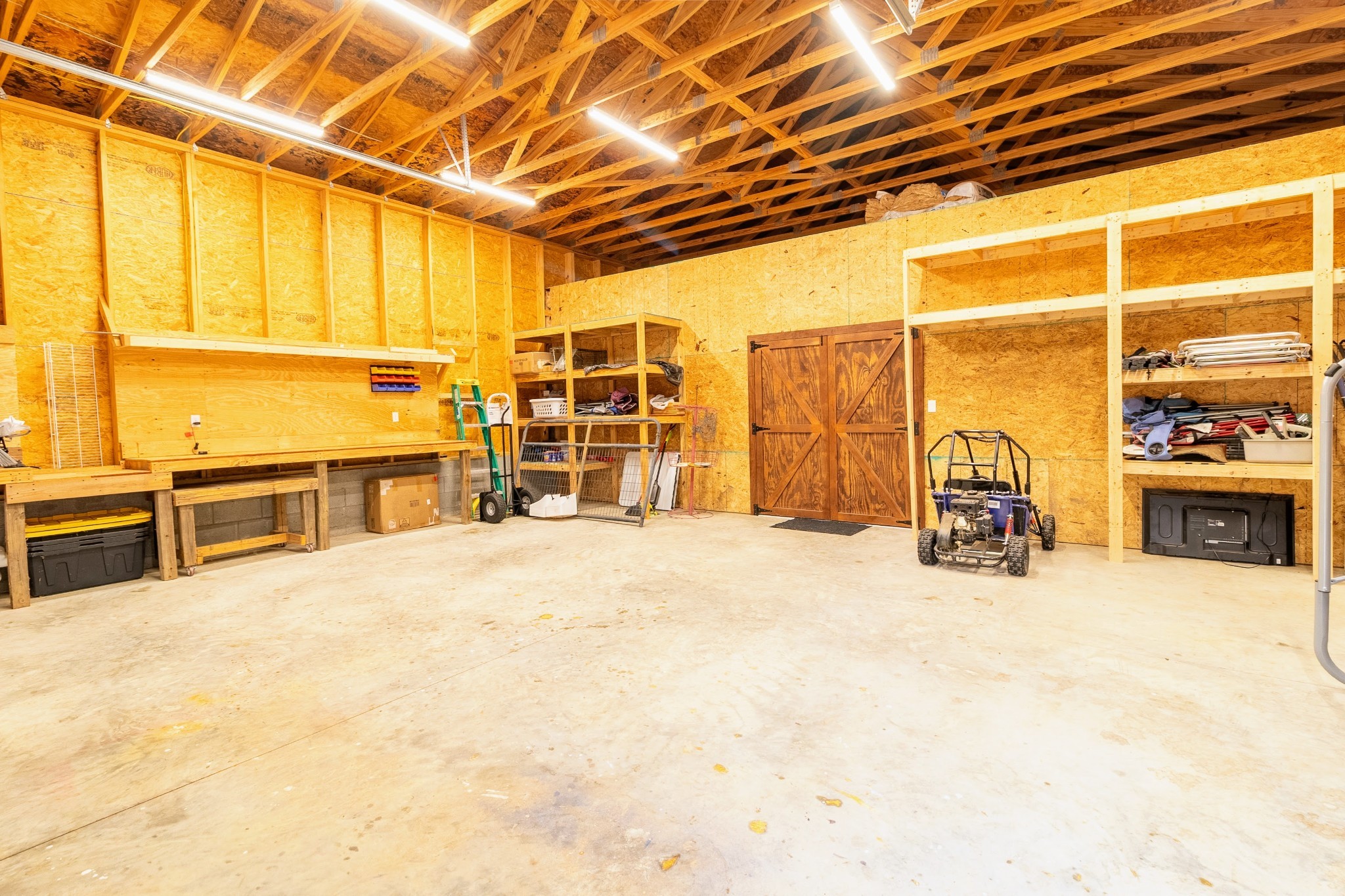 1910 Cedar Creek Road Vanleer, TN 37181 - Photo 29 of 44 a view of a room with wooden walls