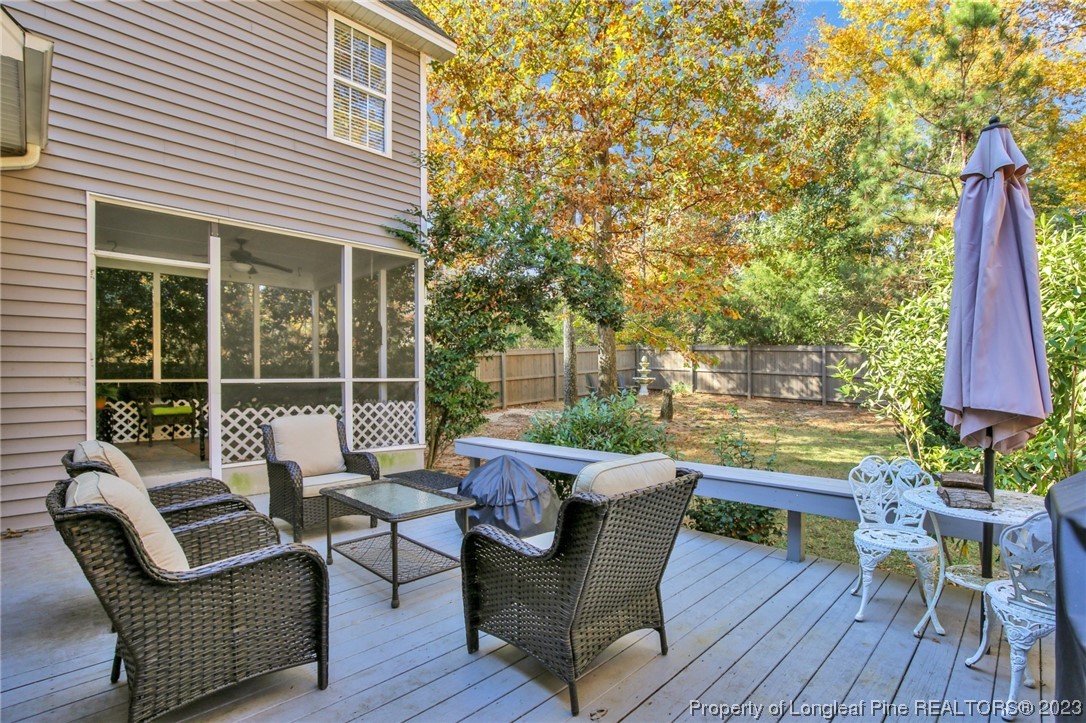 1145 Burning Tree Road Pinehurst, NC 28374 - Photo 36 of 45 a view of a roof deck with furniture