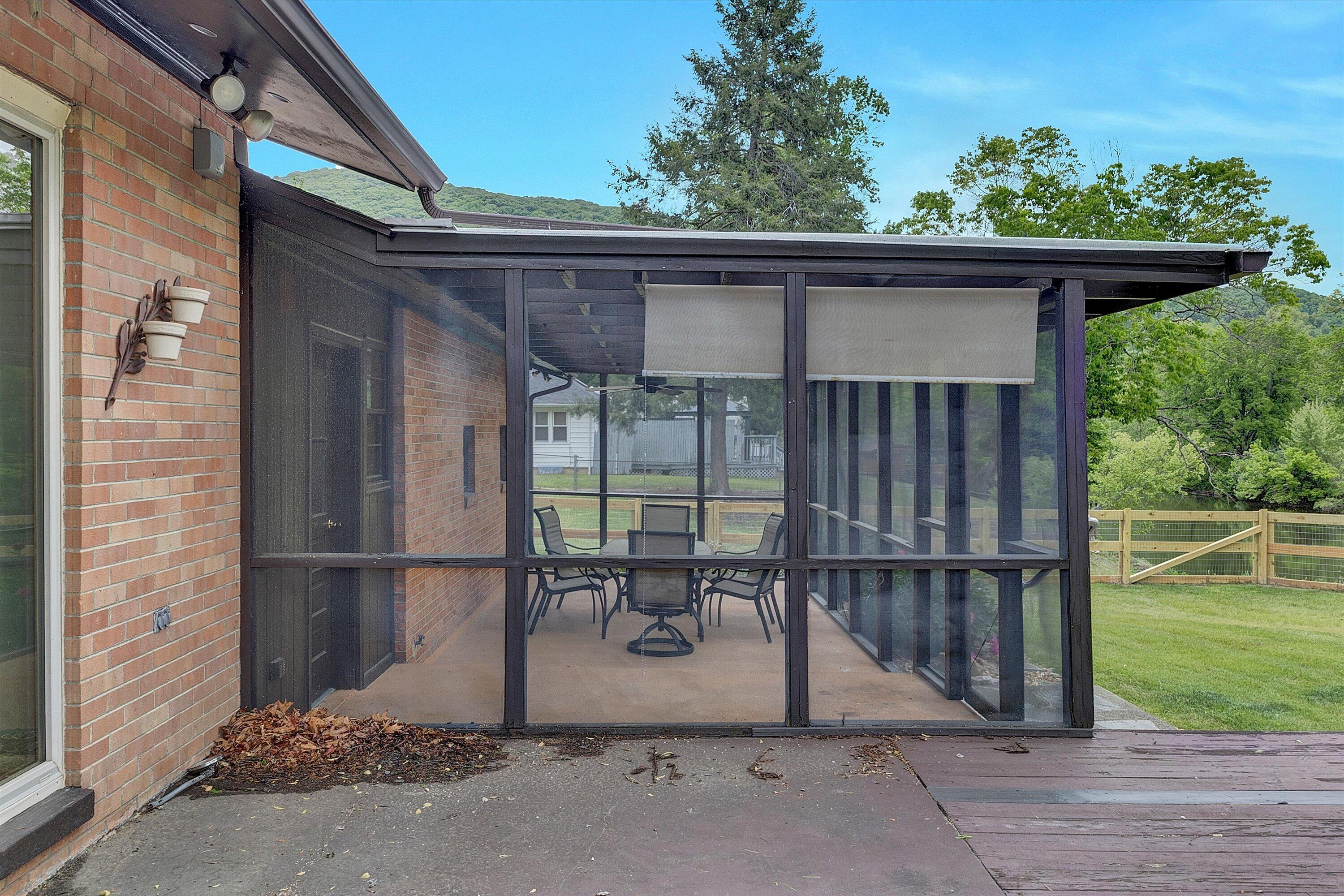2015 Evergreen Road Covington, VA 24426 - Photo 30 of 46 an outdoor view of house with outdoor seating