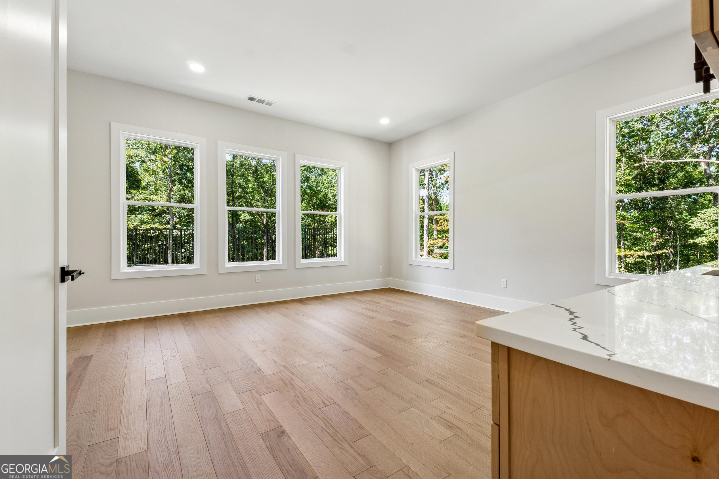1622 Double Springs Monroe, GA 30656 - Photo 26 of 44 an empty room with wooden floor and windows