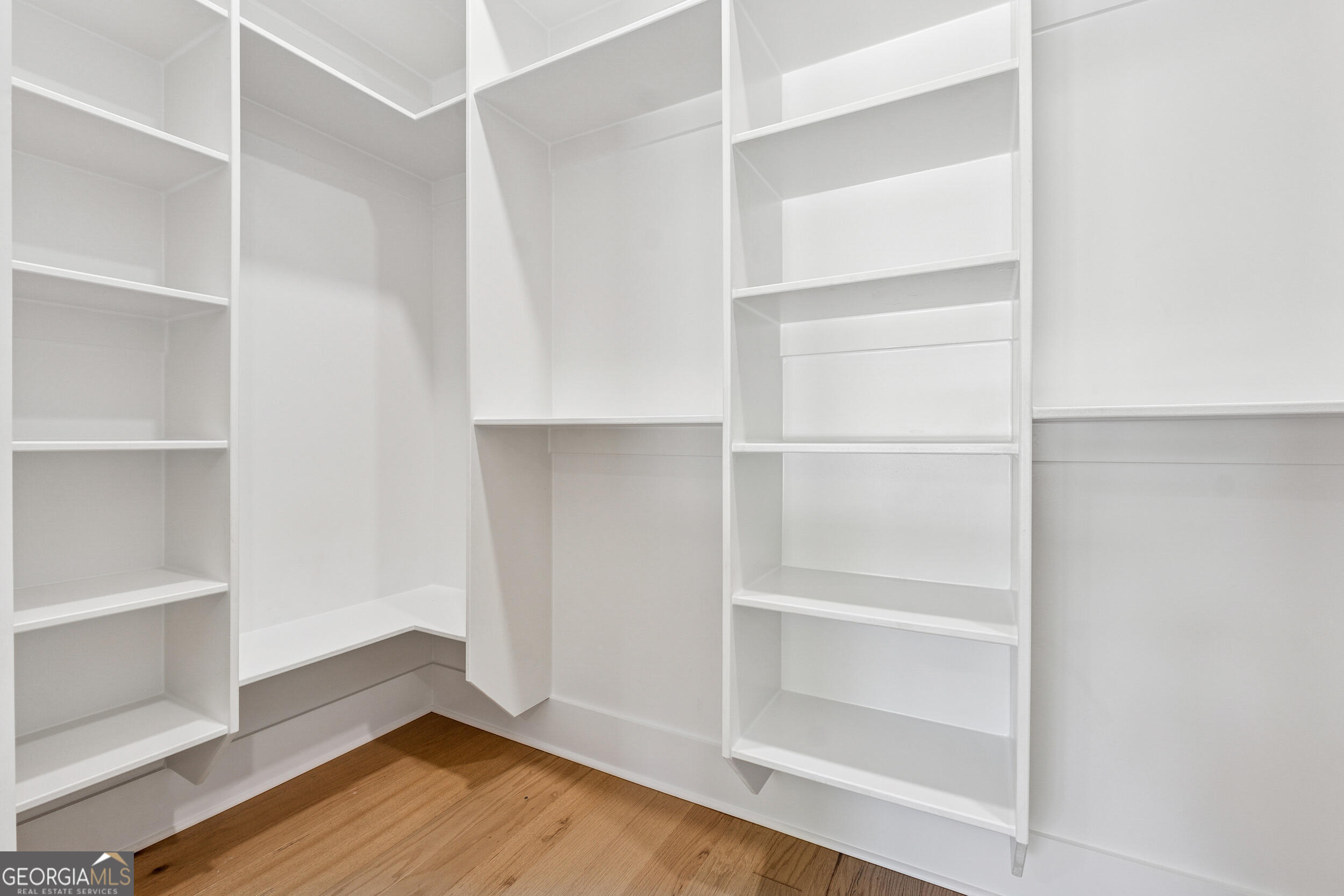 1622 Double Springs Monroe, GA 30656 - Photo 30 of 44 a view of walk in closet with empty racks
