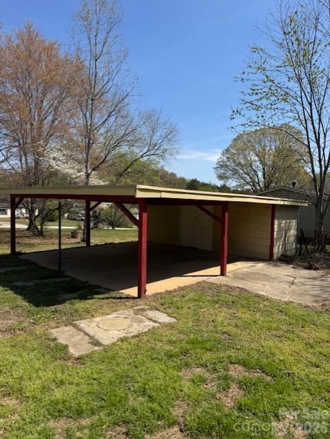 3876 Will Proctor Street Denver, NC 28037 - Photo 11 of 14 a view of backyard with large trees